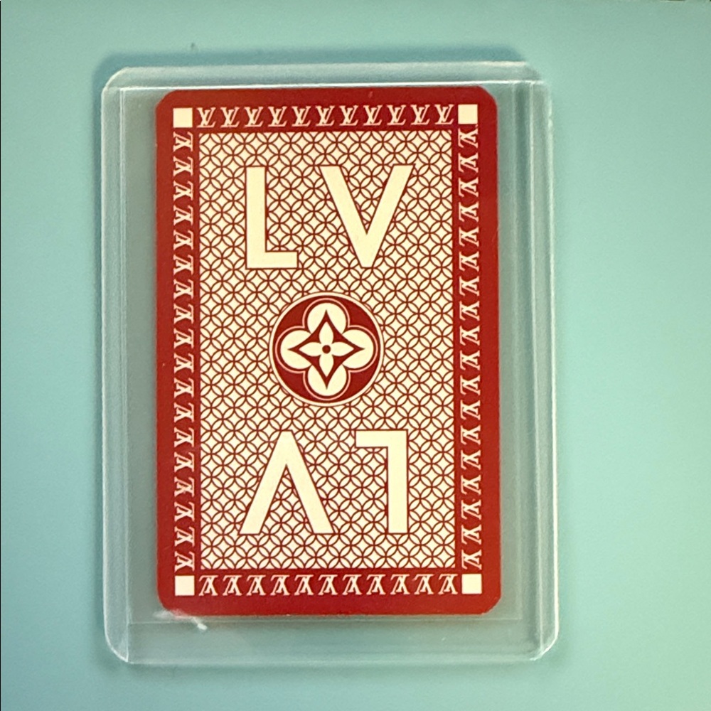 Louis Vuitton King Playing Card